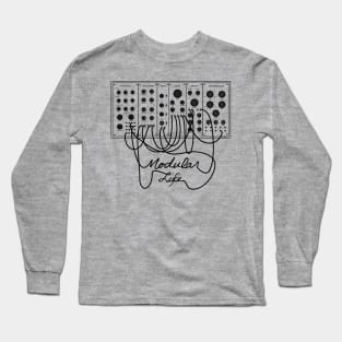 Modular Synth Eurorack Synthesizer Long Sleeve T-Shirt